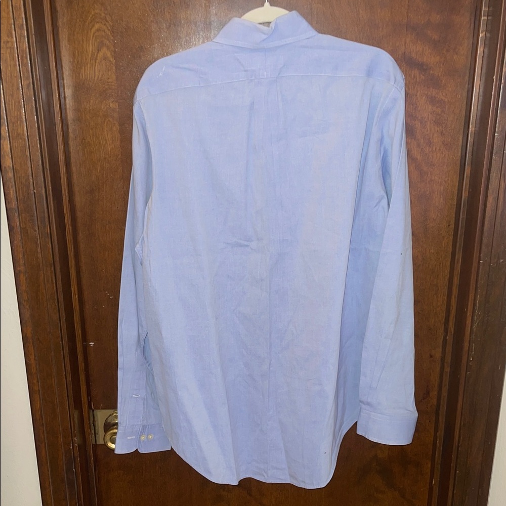 Ralph Lauren Light Blue Button-Down Dress Shirt 16 34/56 - Picture 6 of 6